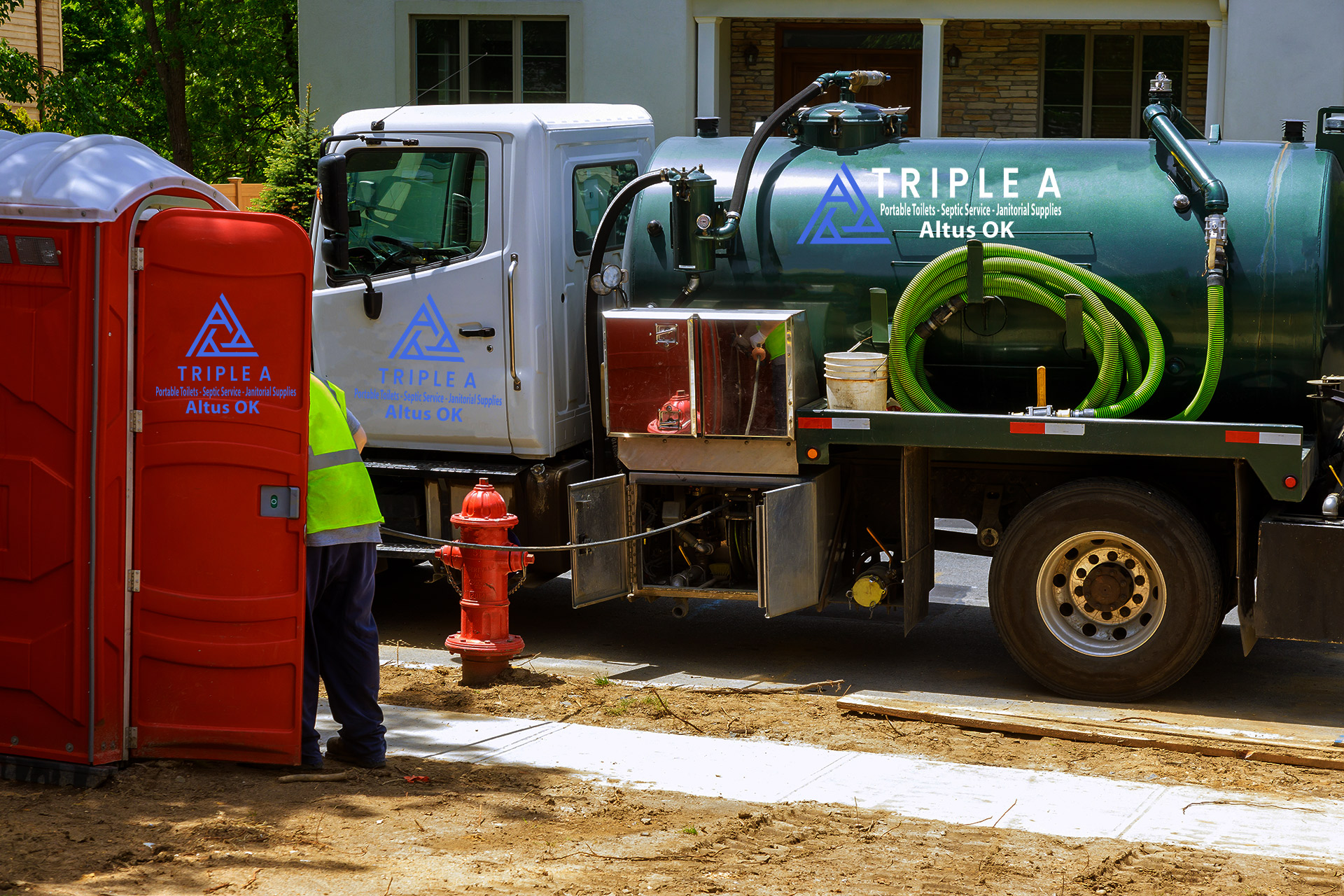 Septic Tank Service - Portable Toilet Rental Vernon TX | Vernon ...